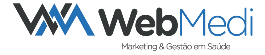 Logotipo da WebMedi - Marketing e Gestão para Saúde